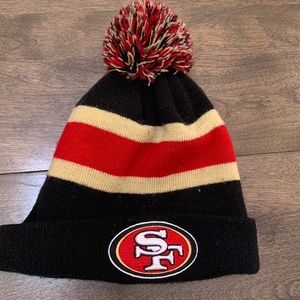 SF 49ers New Era Fitted Beanie Hat